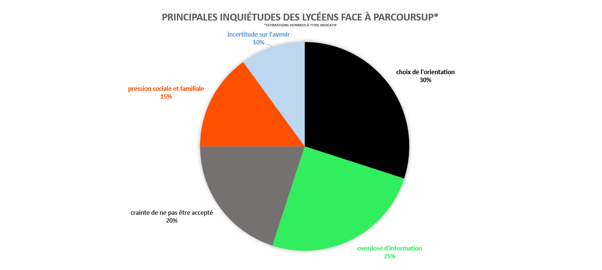 categories de stress face à parcoursup